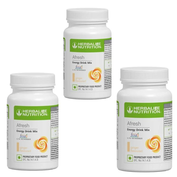 Ginger3-700x700 Herbalife Ginger Afresh Energy Drink Mix 3 Pcs – Herbalife Products - Image 1