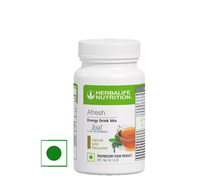Herbalife-Natural-Tulsi-Afresh-Energy-Drink-Mix-700x626 Herbalife Natural Tulsi Afresh Energy Drink Mix 50 gms – Herbalife Products - Image 1